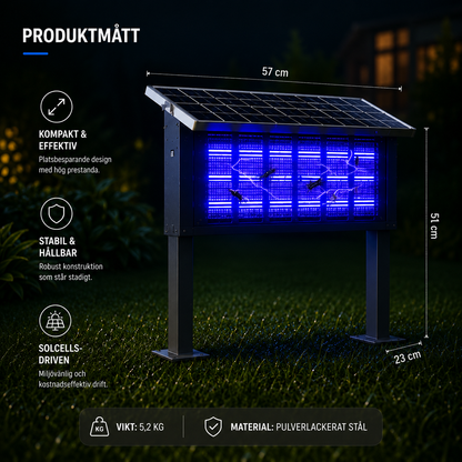 MyggFri™ – Soldriven trådlös myggfångare